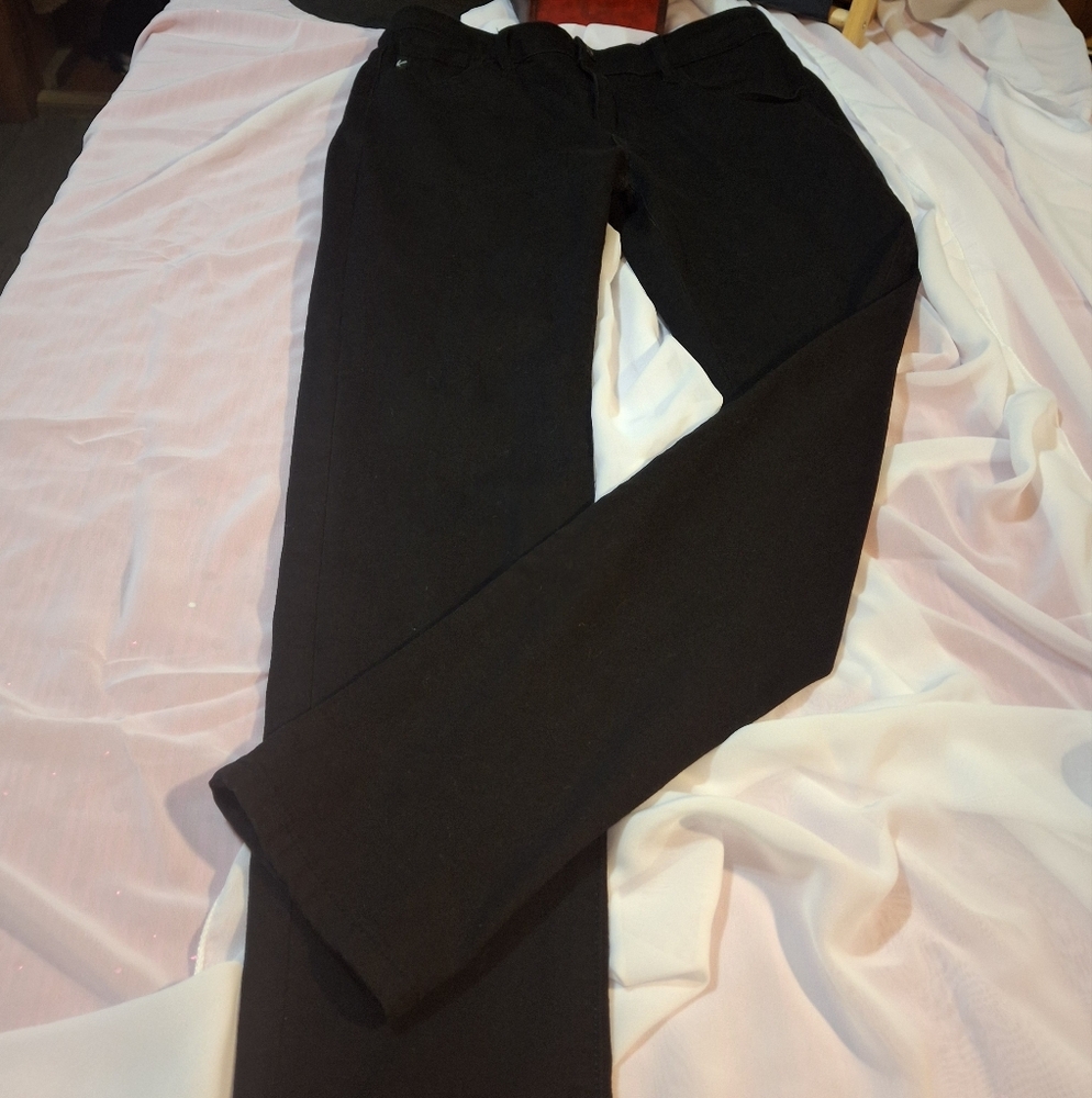 KanCan Dark Black Skinny Leg Jeans Size 13/30
